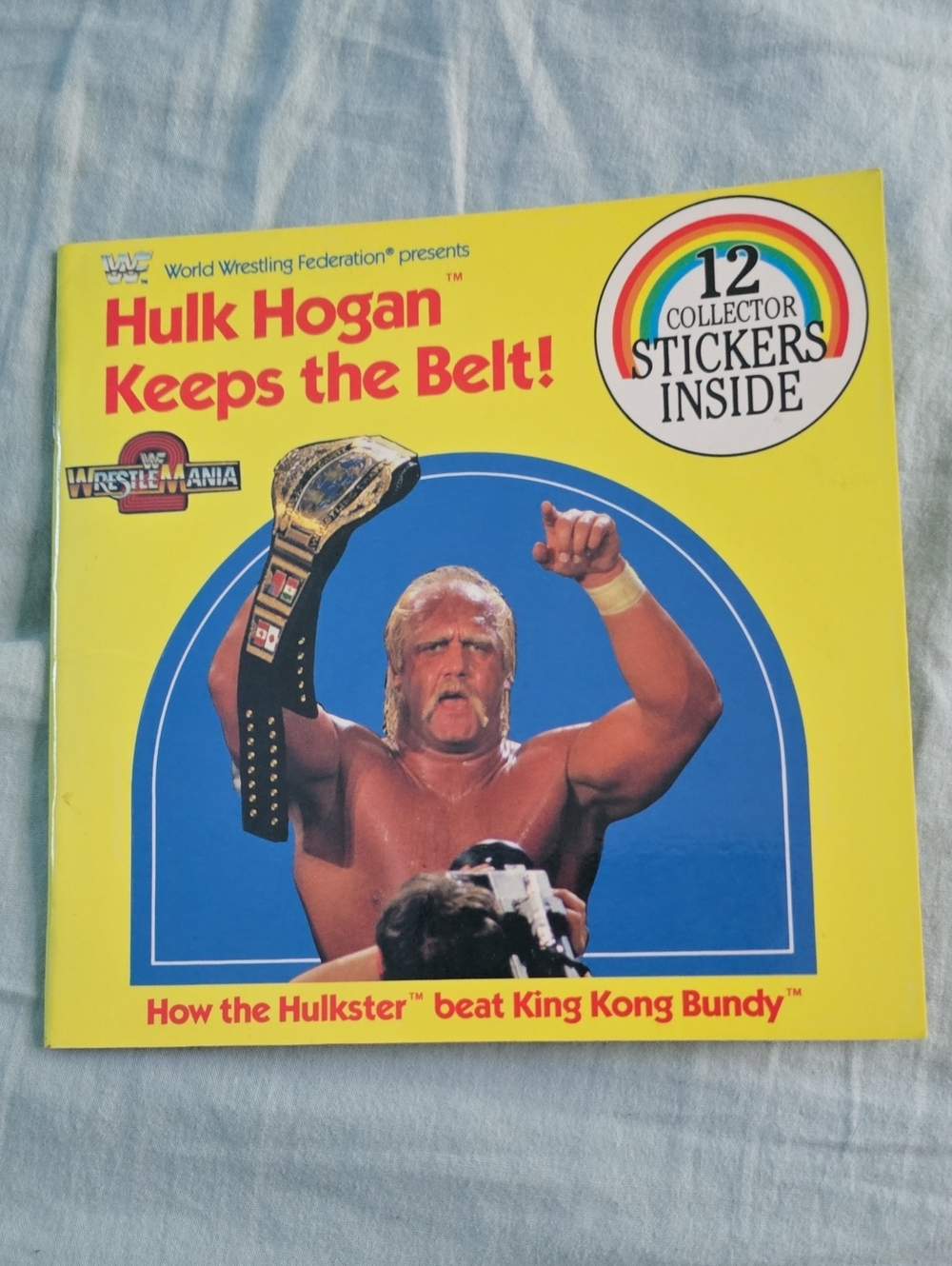 World Wrestling Federation Hulk Hogan Keeps The Belt